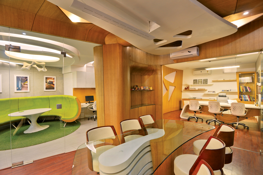 Spaces Architects' design of their own office space acts as a public  statement of their practice - Commercial Design India