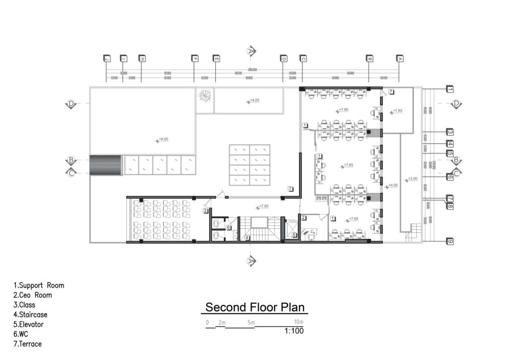 Home fragments in workplaces - Arc Architecture Studio presents Hamyab ...