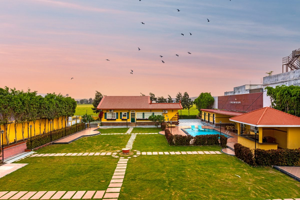 Witness how an Indian boutique hotel gets a Euro-style makeover by 656a  Studio, overlooking beautiful farmlands - Commercial Design India