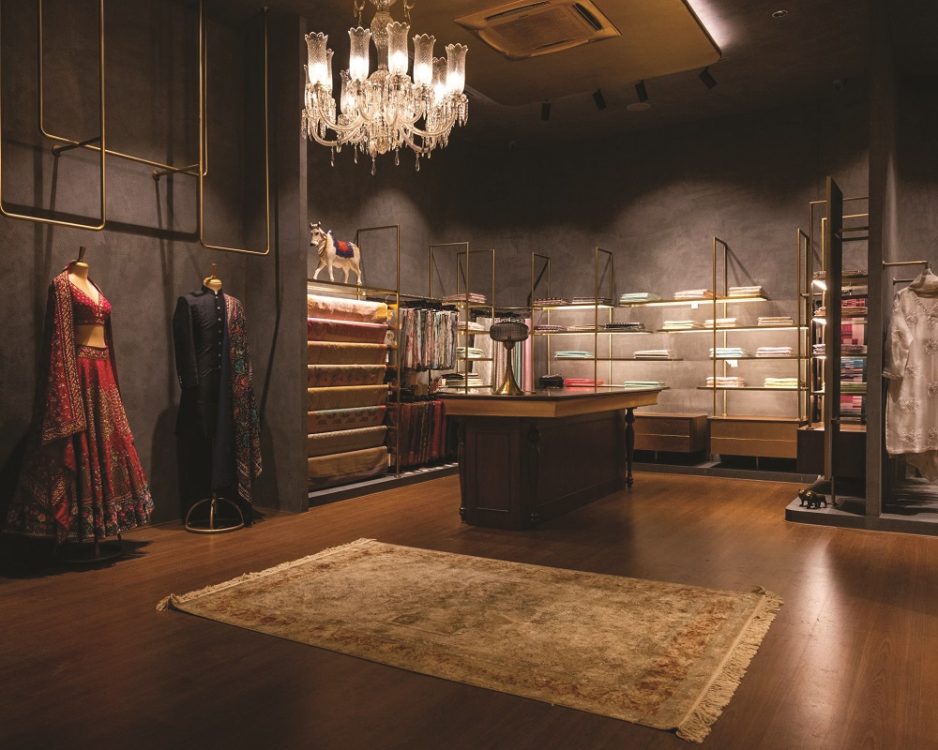 A New Saga For Indian Couture: Retail Design For Shanti Banaras By AND ...