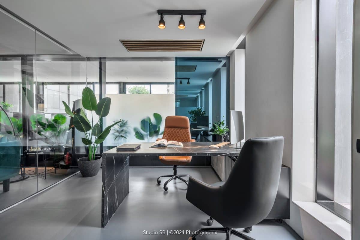 Industrial Zen: An office design where function meets style ...